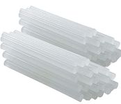 FADMAN 11MM X 177MM ADHESIVE GLUE STICKS FOR TRIGGER ELECTRIC HOT MELT GLUE GUN (Set of 30, TRANSPARENT)