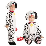 Spooktacular Creations Baby Dalmatian Puppy Costume for Infant Toddler Kids Dog Costume Halloween Party (18-24 months)