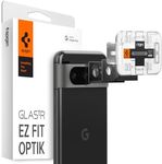 SPIGEN EZ Fit Glas.tR Optik Designed for Google Pixel 8 Camera Lens Protector (2023) Installation Kit Tempered Glass Protector [2-Pack] - Black