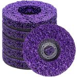 Paint Stripper Wheel, 5 Pack 5/8'' Poly Strip Wheel Disc, Fiber Backed Abrasive Discs Stripping Wheel Paint Rust Removal Tool for Clean and Remove Paint, Rust Welds, Oxidation