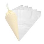 100 Pcs Icing Piping Medium Disposable Piping Bags for Cake Decorating Royal Frosting, Acrylonitrile Butadiene Styrene,20x31cm