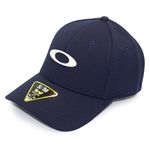 Oakley Men's Tincan Cap Hat, Fathom/Light Grey, S-M UK