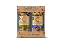 Cambrook - 2 Jar Gift Set, includes Hickory Smoke Seasoned Almonds & Cashews, 180g and Baked Truffle Nuts, 175g