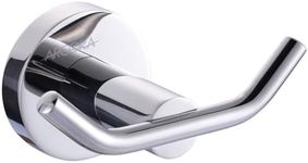 ARCORA Stainless Steel Towel Hooks: Chrome Towel Hooks for Bathroom Heavy Duty Robe Hook for Bathroom Bedroom