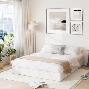 Uliesc Full Size Box Spring, 5-Inch Low Profile, Box Spring Full Size Bed, Full Size Box Spring with Strong Metal Frame, Noise Free, Easy Assembly, 3000lbs Weight Capacity