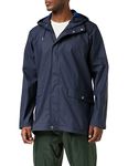 Helly-Hansen Men's Moss Rain Coat, Navy, Large