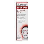 Sudafed Sinus Ease Nasal Spray, Helps clear Nasal Passages, Gets to work in 2 minutes. Tragets Sinus and Nasal Congestion, Sinus Pressure. Lasts up to 10 hours, 15 ml