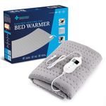 HEATRONICS® Electric Blanket for Single Bed, Bed Warmer for Single Bed | 60"x36" | Analog | 3 Heat Settings (Single/Digital)
