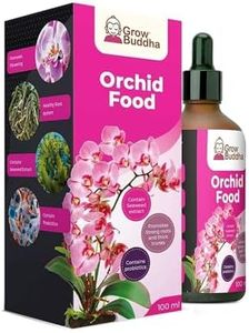 Orchid Food Fertiliser – Liquid Concentrated Fertiliser for Orchid Plants 100 ml – Fast growth with strong root and long-blooming – Suitable for all Orchid plants