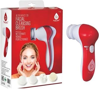 Pursonic Advanced Facial Cleansing Brush, Red, 0.45 Pound