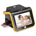 KODAK Slide N SCAN Film and Slide Scanner with Large 5” LCD Screen | Convert Color & B&W Negatives & Slides 35mm, 126, 110 Film Negatives & Slides to High Resolution 22MP JPEG Digital Photos