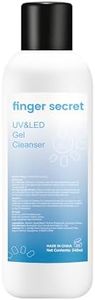 Gel Cleanser for Nails,finger secret Gel Nail Cleanser 240ml,Fresh UV&LED Gel Cleanser,Nail Surface Cleanser for Gel Nails,Nail Cleaning Solution for UV Gel Nail Polish Gel Lacquer Nails Care