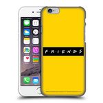 Head Case Designs Officially Licensed Friends TV Show Pattern Logos Hard Back Case Compatible With Apple iPhone 6 / iPhone 6s