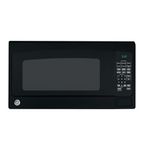 GE GCST20S1WBB Microwave Oven, 1,200-watt Capacity, 2.0 Cubic Ft, 8 Auto Cooking Settings, Child-Lock Technology, Kitchen Essentials for The Countertop, Dorm Room or Apartment, Black, Cu