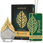 Involve Rainforest Premium Edition – Crystal Rain Car Perfume | Luxury Air Freshener Spray – 25 ml | Long-Lasting Fine Fragrance | Car Accessories interior | Car accessories 2025