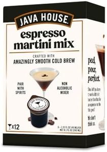 Java House Cold Brew Espresso Martini Mix, Ready to Use Liquid Coffee Concentrate Pods – 1.35 Fluid Ounces Each (Pack of 6, makes 12 cocktails)