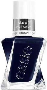 Essie Gel Couture Long-Lasting Nail Polish, Vegan, Navy Blue, Caviar Bar, 0.46 fl oz