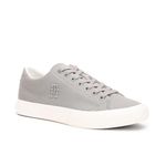 Tommy Hilfiger Linen Solid Grey Men Flat Sneakers (F23HMFW212) Size- 42