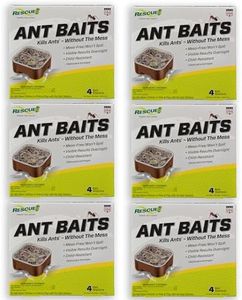 RESCUE! Ant Baits - 6 Pack - 24 Bait Stations