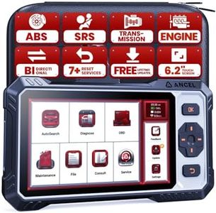 ANCEL FX6000 Bidirectional Scan Tool with Active Test, OBD2 Scanner for Engine ABS Airbag Transmission, Car Scanner with ABS Bleeding, EPB, Oil, SAS, BMS Resets, CAN FD & FCA AutoAuth, Auto VIN