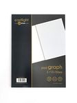 Eastlight A4 Professional Graph Pad 50 Sheets 95gsm Premium Quality Paper, Printed 2/10/20mm Graph