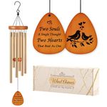 Leebbsin Wedding Gifts Wind Chime, Wedding Gifts for Couple 2024, Wedding Gifts for Newlywed Bride Groom Husband Wife, Bride to be Gifts for Bridal Shower Engagement Valentine’s Day Anniversary