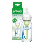 Dr. Brown's Natural Flow Options+ Narrow Neck Glass Baby Bottle 4oz
