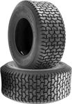 20x8.00-8 4PR Lawn Mower Turf Tire, 20x8x8/4 Ply Tractor Turf Tire & Garden Tire. Set of 2