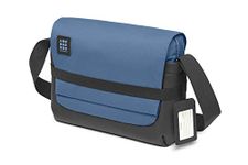 Moleskine Messenger Bag for Work Device Bag for Tablet, Laptop, PC, Notebook and iPad Up to 15 Inch Size 39 x 13 x 28 cm, Colour Boreal Blue