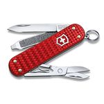 Victorinox Classic SD Precious Alox 58mm, Iconic Red, Swiss Made (0.6221.401G)