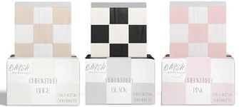 Hair Salon Pop Up Foils, 5"x10.75", 500 Sheets, Thicker Foil (Checkered Trio)