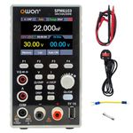 OWON SPM6103 Programmable DC Power Supply (0-60V,0-10A) 2 in 1 DC Power Supply and Multimeter Programmable Industrial Power Supply 300W Output Power, Lab Bench Power Supply, 4 1/2 Digits Multimeter