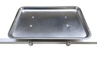 Brocraft Boat Rail Mount Grill Table/Pontoon Square Rail Mount BBQ Table/Pontoon Boat Table