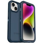 Otterbox iPhone 14 & iPhone 13 Defender Series XT Case - Open Ocean (Blue), Screenless, Rugged, Snaps to MagSafe, Lanyard Attachment