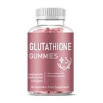 Glutathione Gummies 500mg Natural Antioxidant & Liver Cleanse + 30mg Marine Collagen, Helps with Anti-Ageing Skin Care & Immune System - Vegan, Non-GMO, Gluten-free 60 Gummies