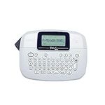 Brother PT-M95 Label Maker, P-Touch Label Printer, Handheld, QWERTY Keyboard, Up to 12mm Labels, Includes Black on White Tape Cassette