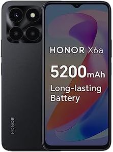 Honor X6a Dual-SIM 128GB ROM + 4GB RAM (GSM Only | No CDMA) Factory Unlocked 4G/L Smart Phone (Midnight Black) - International Version