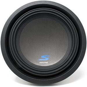 Alpine S-W10D4 S-Series 10" Dual 4 Ohm Voice Coil High-Performance Subwoofers