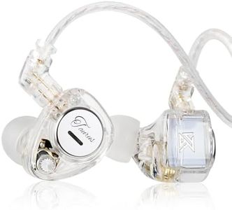 KZ Taurus in Ear Monitor Headphones, Horizontal 2DD Gaming Earbuds Wired IEM in Ear Headphones, Noise Cancelling Ear Buds Sound Localization in-Ears for Singers Musicians Audiophiles