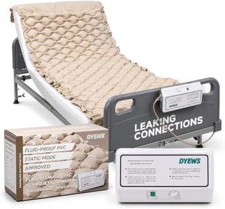 Alternating Air Pressure Mattress Pad for Hospital & Home Use - Relief for Bed Sores, Sores - Twin Size 35x78”, 350 lb Capacity - Inflatable Comfort for Bedridden or Limited Mobility Patie, Elderly.