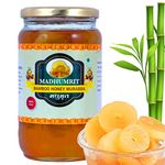 MADHUMRIT Murabba | Raw Forest Honey | Helps Increasing Height, Growth, Healthy and Fresh | Bans ka Murabba (500 gram) (Bamboo)