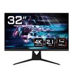 Gigabyte AORUS FI32U EK 31.5" 4K Ultra HD Gaming Monitor - 3840 x 2160(4K Ultra HD), 144Hz, 1ms, FreeSync Premium Pro, DisplayHDR 400, HDMI 2.1, DisplayPort 1.4