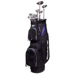 Cobra Golf Air-X 2 Men's Complete Set, Black/Blue, Graphite, Senior, Right Hand