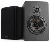 Micca MB42X G2 Passive Bookshelf Speakers for Home Theater Surround Sound, Stereo, and Passive Near Field Monitor, 2-Way (Black, Pair)