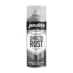 JENOLITE Directorust Metallic Gloss Spray Paint | GUN METAL GREY | 400ml | Multi-Surface Gold Spray Paint for Metal, Wood, Plastic | All-In_OnePrimer, Undercoat and Topcoat | Interior & Exterior