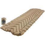 Klymit Unisex's Insulated Static V Sleeping Pad, Coyote Sand-2020, One size