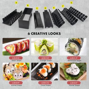 MLRYH 21-Piece Sushi Making Kit – Complete DIY Sushi Roller Set