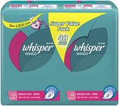 Whisper Wings Regular Flow Pads 40p