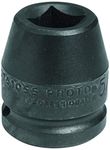 Stanley Proto J07511SS 3/4-Inch Drive Impact Socket, 11/16-Inch, 4-Point