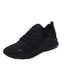 Puma Unisex-Adult Electron E Black-Castlerock Sneaker - 9 UK (38043501)